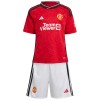 Officiële Voetbalshirt + Korte Broek Manchester United Hojlund 11 Thuis 2023-24 - Kids